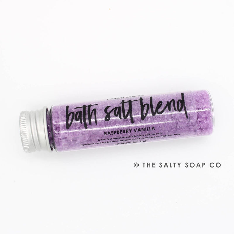 Salty Soap Co. Raspberry Vanilla Bath Salt