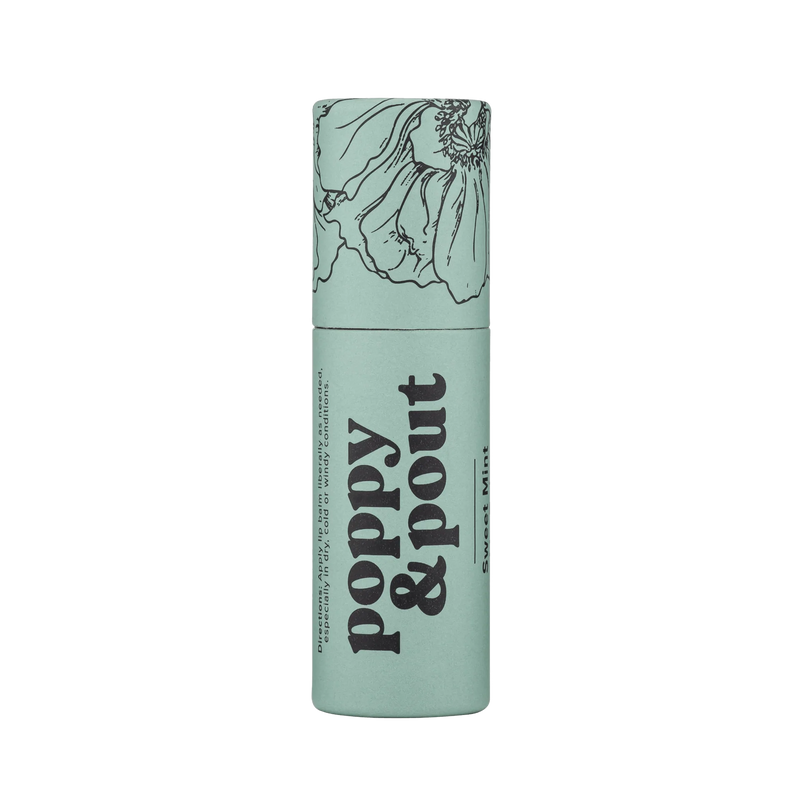 Poppy & Pout Sweet Mint Lip Balm